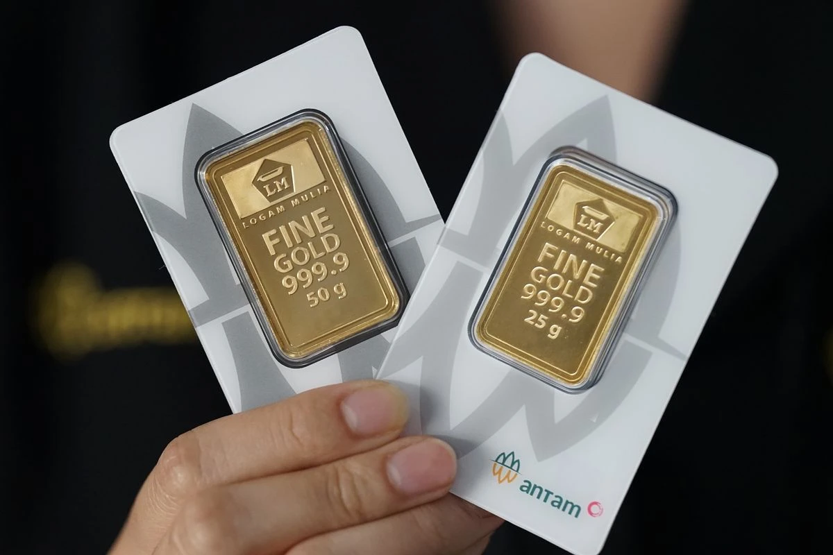 Foto: Harga Emas Antam Turun Cukup Dalam Hari Ini, Berikut Rinciannya | Pifa Net