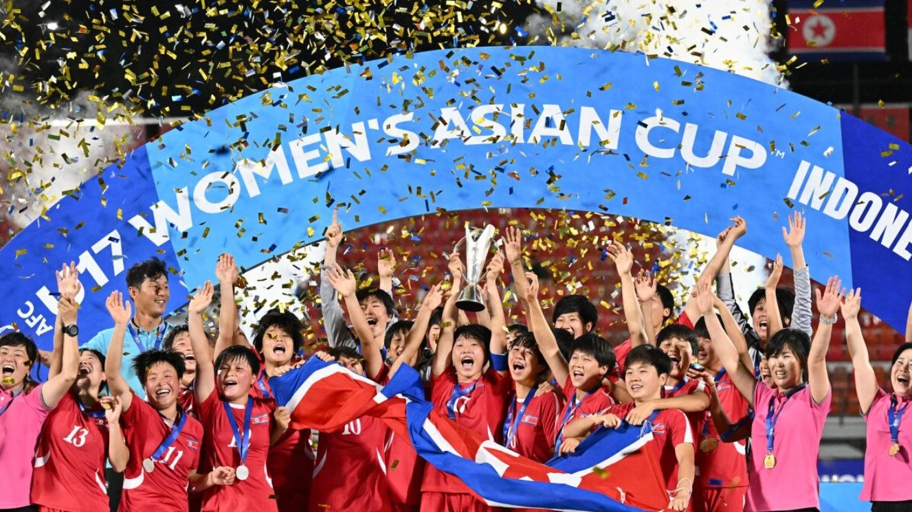 Foto: Korea Utara Juara Piala Asia Wanita U-17 2024 di Indonesia | Pifa Net
