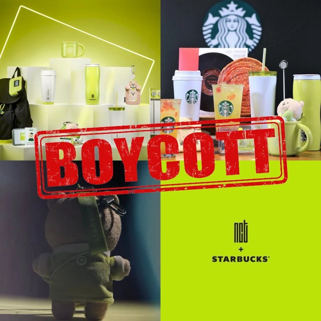 Foto: Berkolaborasi dengan Starbucks Korea, NCT Menuai Kekecewaan Penggemar | Pifa Net