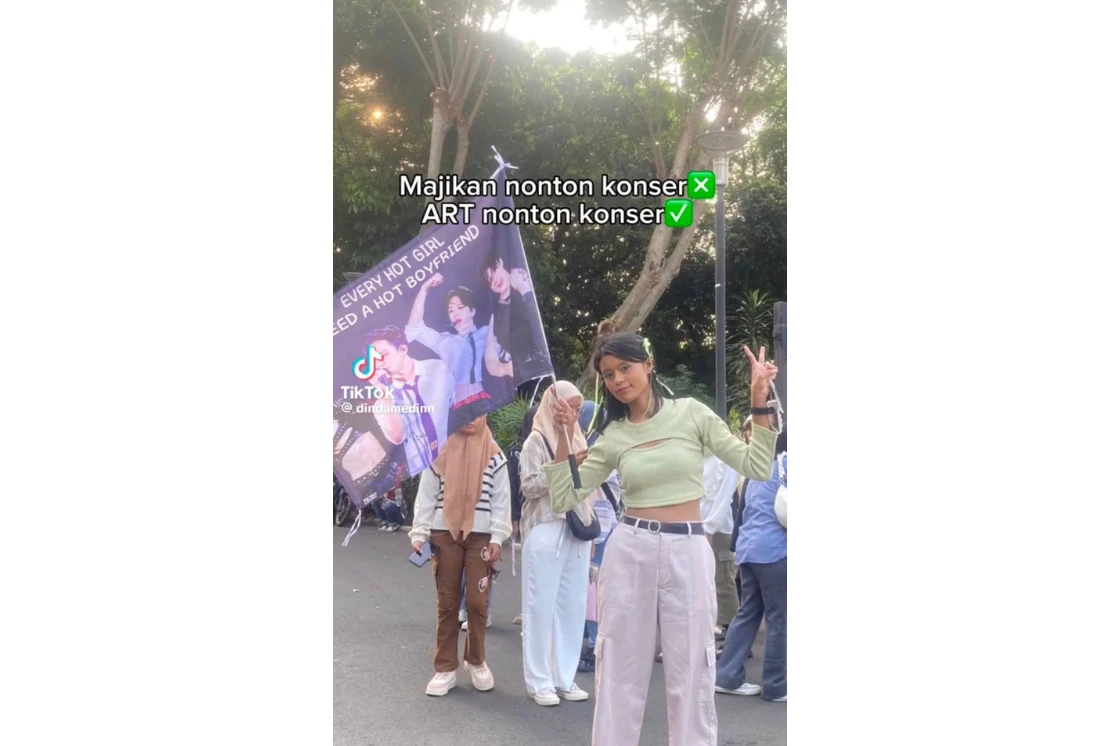 Foto: Penuh Perhatian, Majikan ini Berikan Izin ART-nya Nonton Konser K-pop | Pifa Net