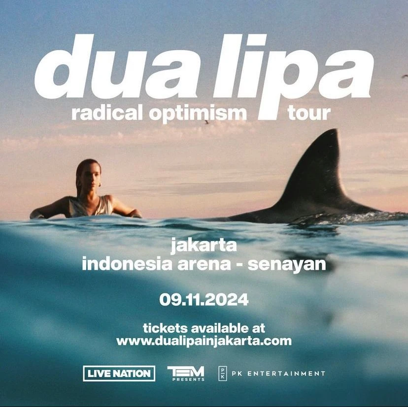 Foto: Dua Lipa Bakal Konser di Jakarta 9 November 2024, Siap-siap War Tiket | Pifa Net