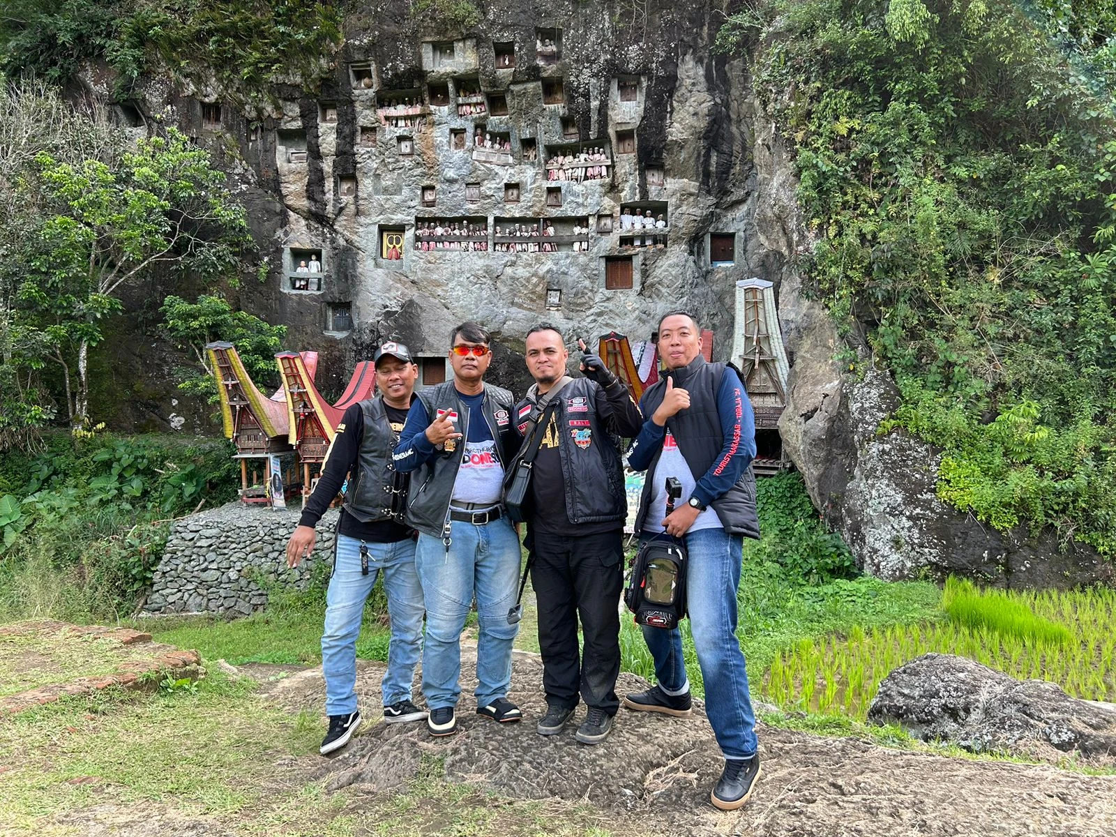 Touring Komunitas XSR Brotherhood Indonesia (XBI) di Toraja. (Dok. Yamaha)