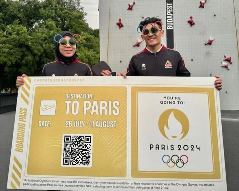 Foto: Vedderiq Leonardo, Atlet Panjat Tebing Asal Pontianak Lolos ke Olimpiade Paris 2024 | Pifa Net