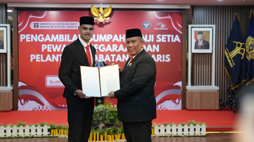 Foto: Jens Raven Resmi Jadi WNI, Amunisi Baru Lini Serang Timnas di Kualifikasi Pildun?  | Pifa Net