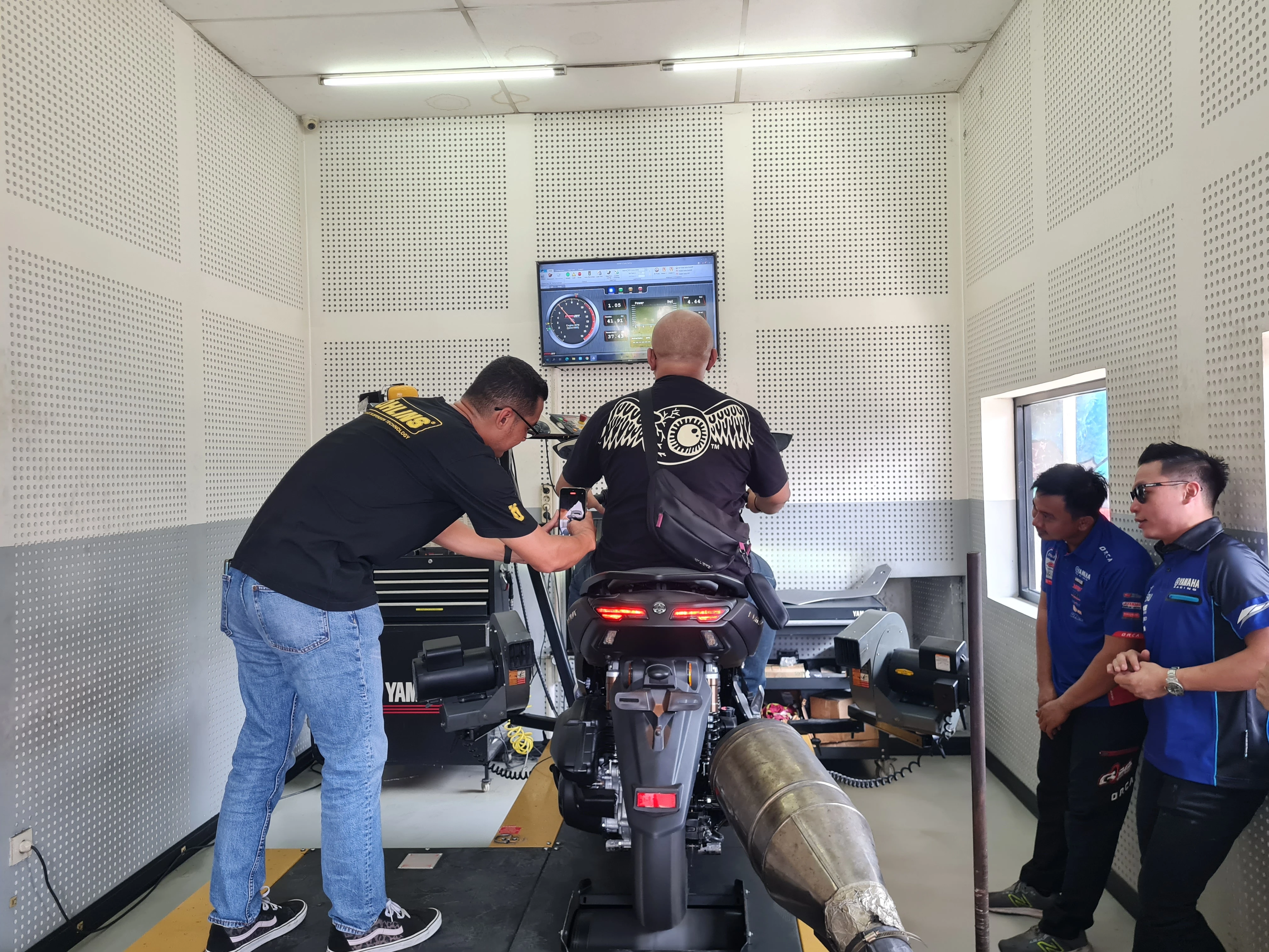 Workshop NMAX “TURBO” di Dealer Yamaha Mekar Motor, Cibinong, Jawa Barat. (Dok. Yamaha)