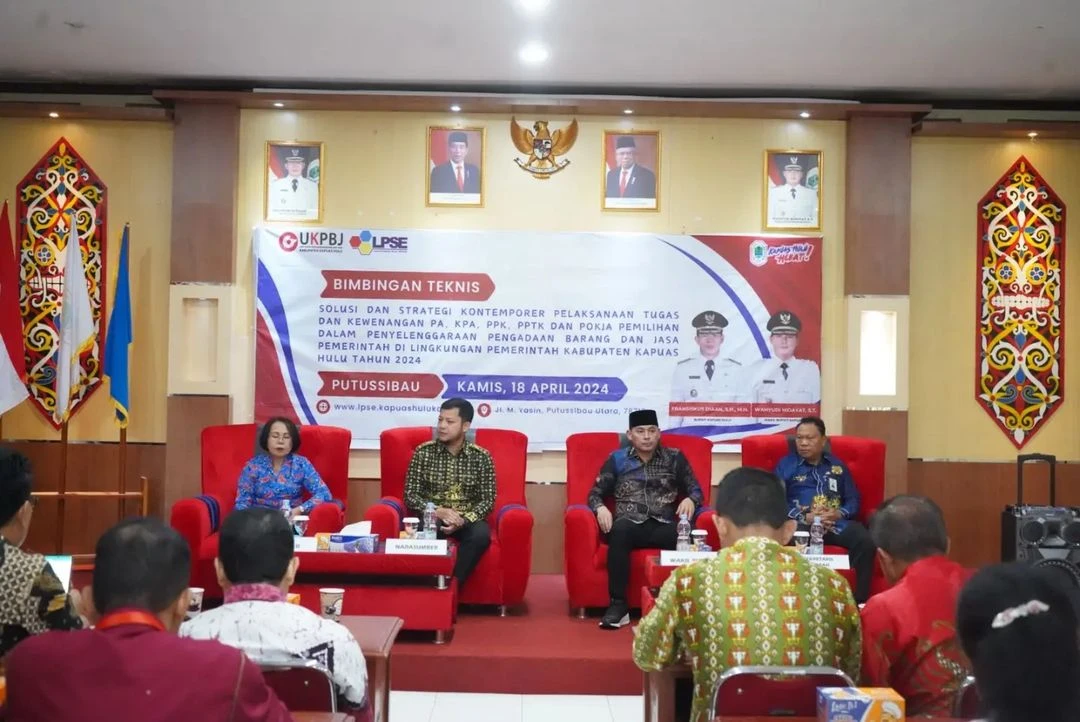 Foto: Wakil Bupati Kapuas Hulu Menghadiri Bimtek Pengadaan Barang/Jasa Pemerintah | Pifa Net