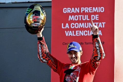 Daftar juara MotoGP dari tahun ke tahun sampai 2023. (AFP)