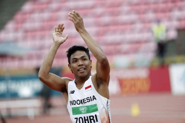 Foto: Lalu Muhammad Zohri Dipastikan Tampil di Olimpiade Paris 2024 | Pifa Net