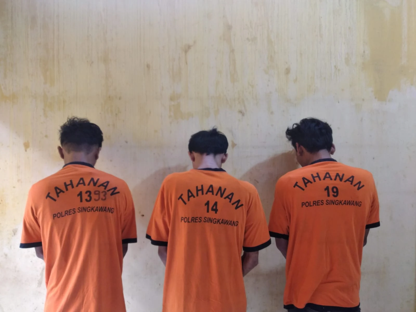 Foto: 3 Pencuri Mesin Las Diamankan Polisi | Pifa Net