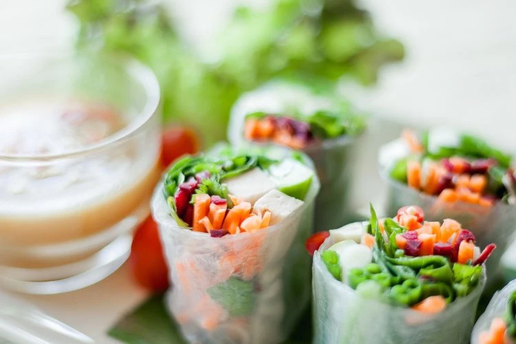 Resep Vietnam Spring Roll. (Ilustrasi: Kompas.com)