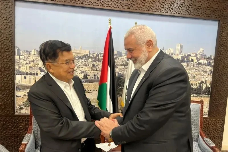 Foto: JK Bertemu Petinggi Hamas di Doha, Ngobrolin Apa? | Pifa Net