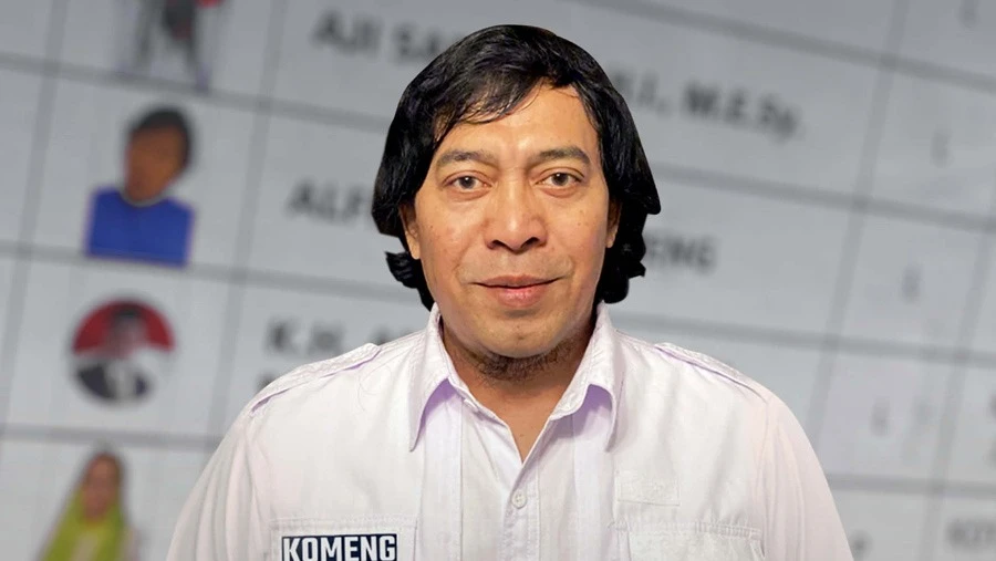 Komeng masuk bursa Cagub Jabar setelah sukses terpilih menjadi anggota DPD RI. (Bloomberg Technoz)