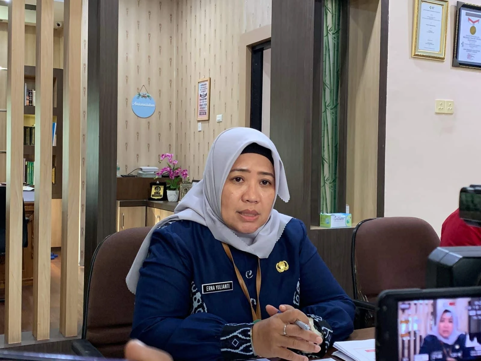 Kepala Dinas Kesehatan Provinsi Kalimantan Barat, dr. Erna Yulianti. (KalbarOnline/Indri)