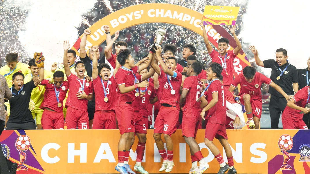 Timnas U-19 Indonesia sabet kampiun ASEAN. (Dok. PSSI)