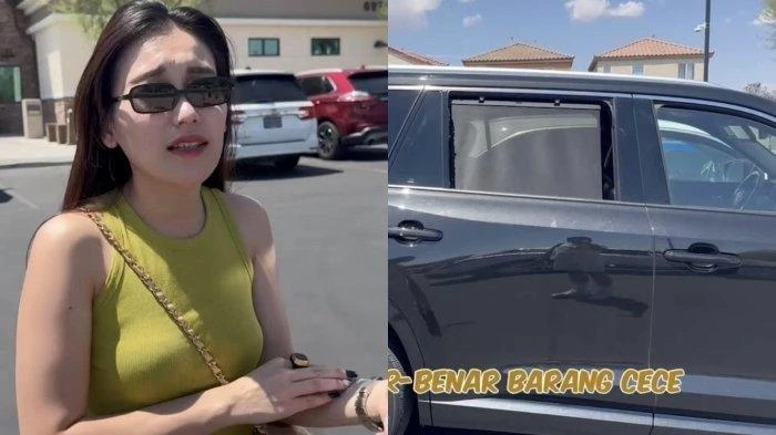 Ayu Ting Ting kerampokan saat tengah liburan ke Amerika. (Kolase: Sripoku)