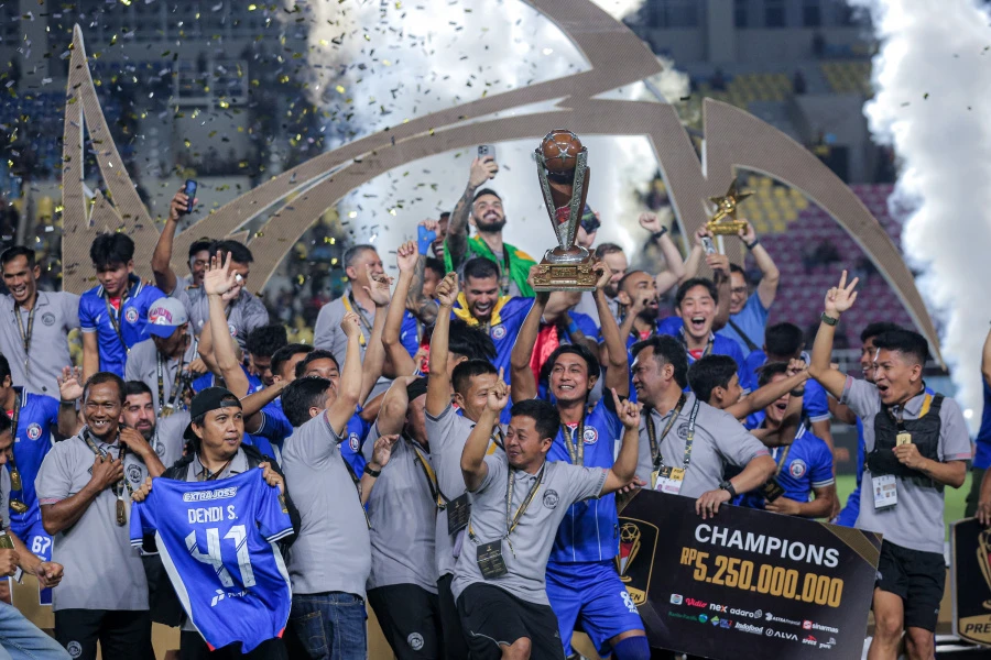 Foto: Selamat! Arema FC Kampiun Piala Presiden 2024 | Pifa Net