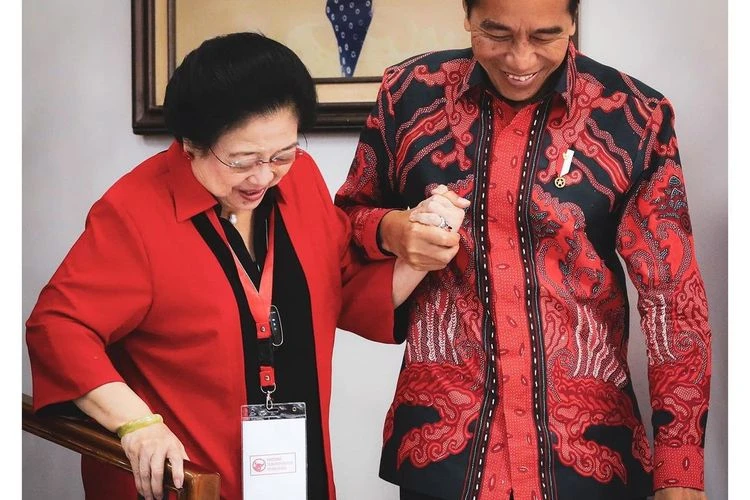 KSP Moeldoko menegaskan bahwa hubungan Jokowi dan Megawati baik-baik saja meski beda pilihan di Pilpres 2024. (IG)