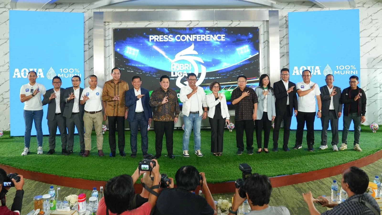 Foto: BRI Liga 1 2024/2025 Diluncurkan, PSSI Harap Kualitas Liga Naik Level di Asia | Pifa Net