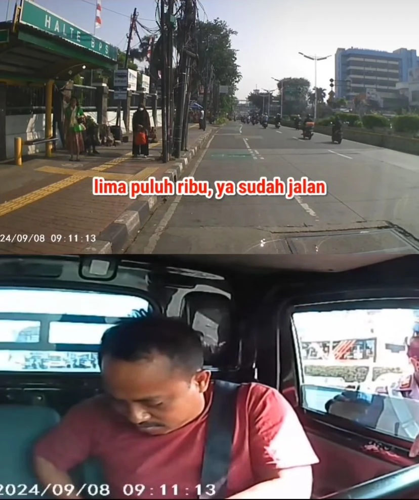 Foto: Viral Oknum Polisi Minta Rp 50 Ribu ke Pikap saat Langgar Rambu Putar Balik | Pifa Net