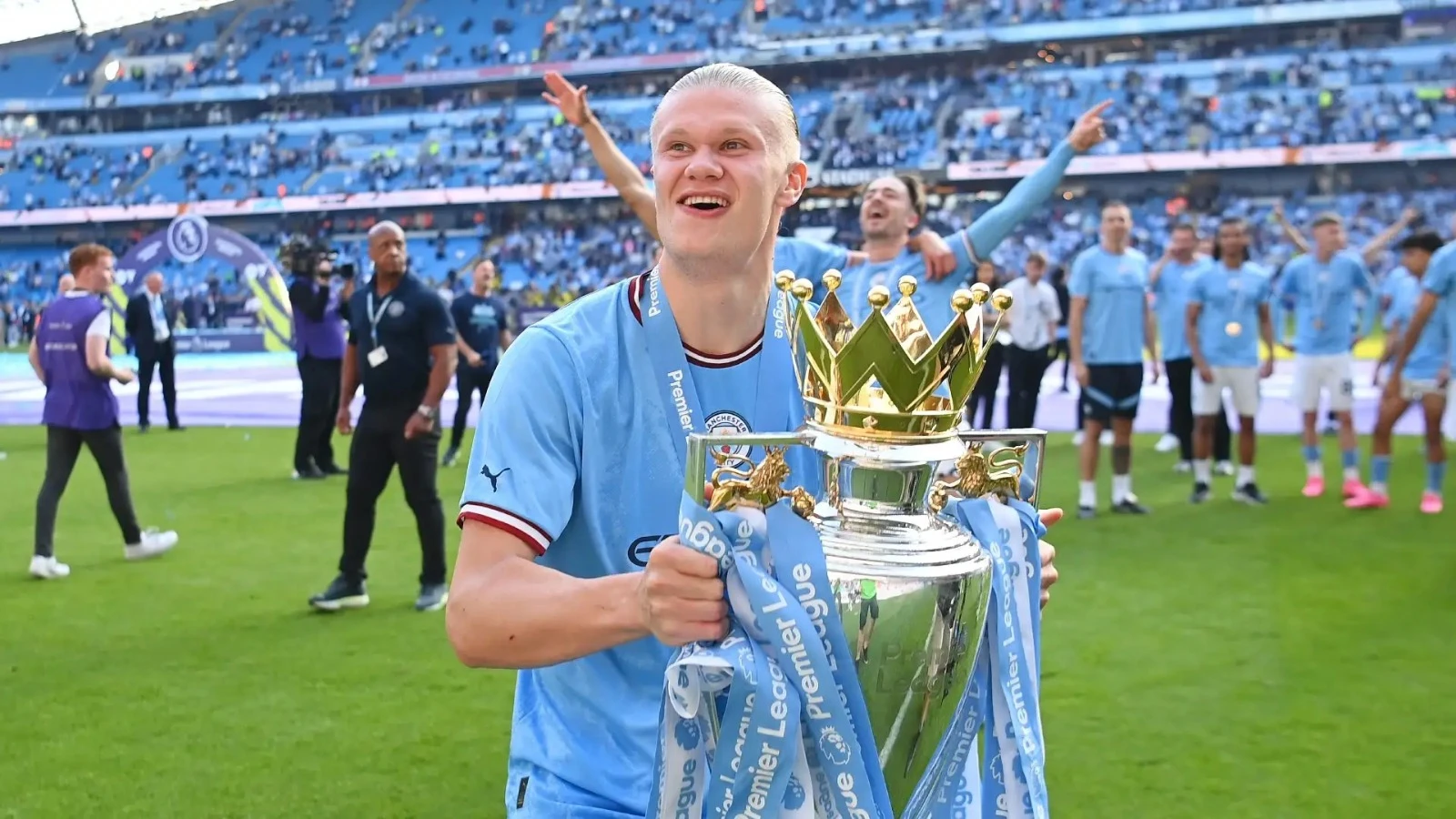 Manchester City terancam degradasi gegara skandal keuangan. (Getty Images via GOAL.com)