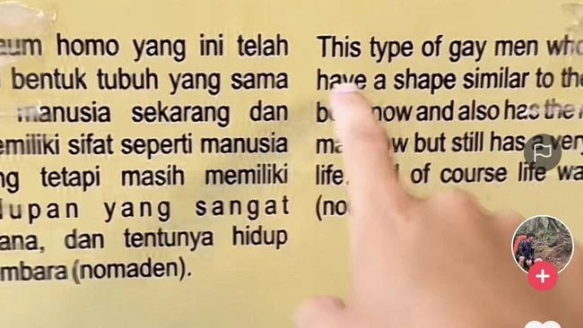 Foto: Viral Homo Sapien Diartikan Gay Men di Museum Adityawarman Padang | Pifa Net