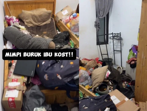 Foto: Viral Kamar Kos Penuh Sampah, Penghuni Diduga Alami Hoarding Disorder, Apa Itu? | Pifa Net