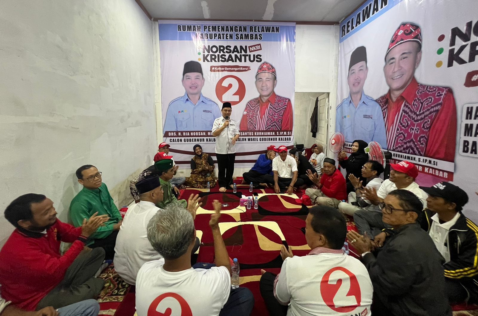 Foto: Terpilih Sebagai Gubernur Kalbar, Ria Norsan Janjikan Pembangunan Berbasis Kesejahteraan | Pifa Net