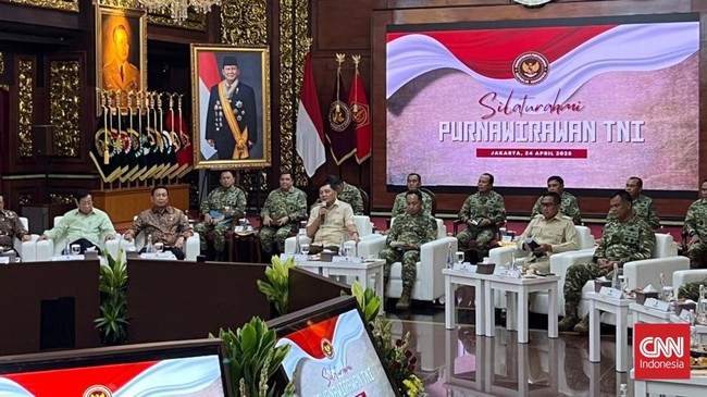 Foto:   Purnawirawan TNI Beri Masukan ke Menhan soal Izin Lintas Pesawat AS | Pifa Net