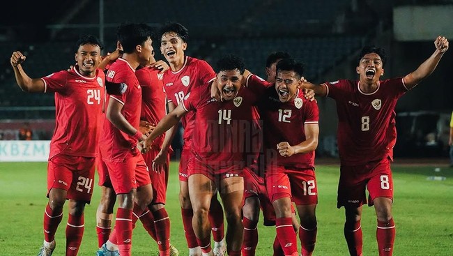 Foto: Gol Tunggal Asnawi Bawa Indonesia Kalahkan Myanmar di Laga Perdana AMEC 2024 | Pifa Net