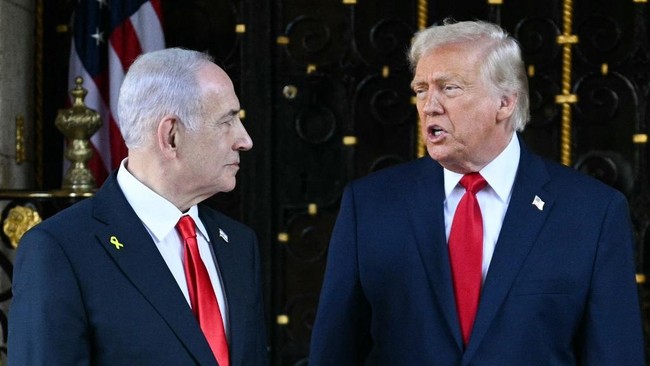 Trump Akui Tegang dengan Netanyahu, Sempat Maki-maki dalam Percakapan Telepon. AFP