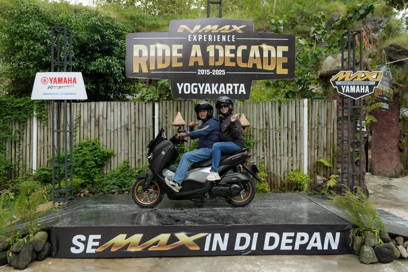 Foto: Bangga MAXimal! NMAX Experience: Ride A Decade kembali Bertualang dan Menyapa Pengguna Setia Serentak di 4 Kota    | Pifa Net