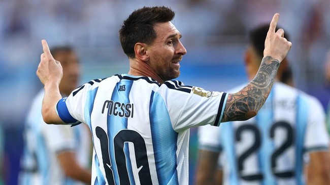 Alasan Messi Menangis usai Cetak Gol Pertama di Piala Dunia 2026 Terungkap. REUTERS