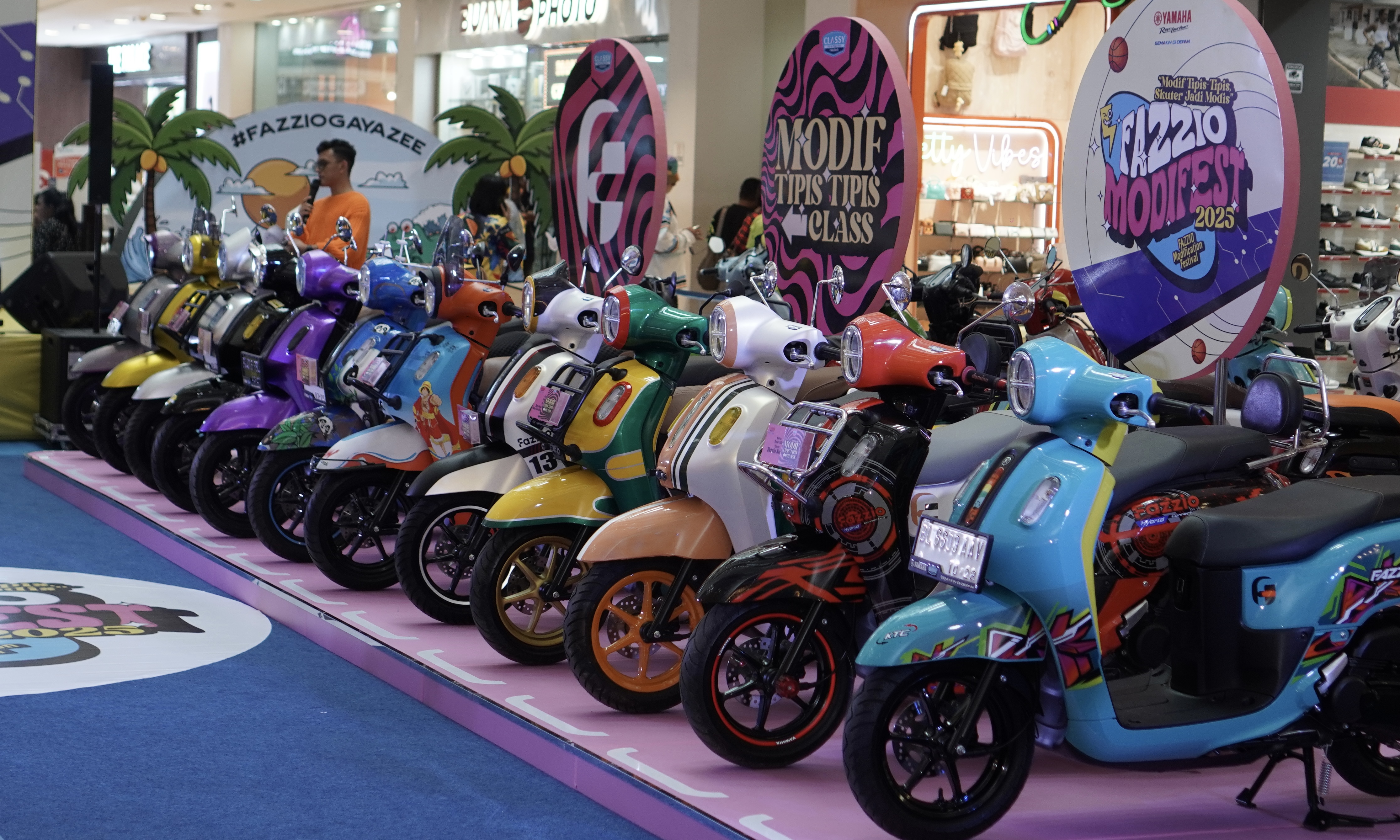 Foto: Tampil Beda! Fazzio Modifest Medan Tunjukkan Modifikasi Trendy Ala Anak Muda Medan | Pifa Net