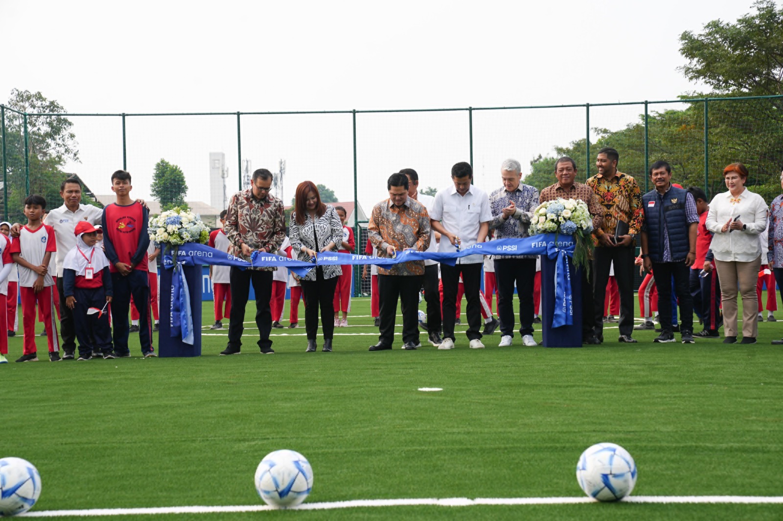 Foto: PSSI Resmikan FIFA Arena, Bangga Jadi Bagian Program Global Football for Schools | Pifa Net
