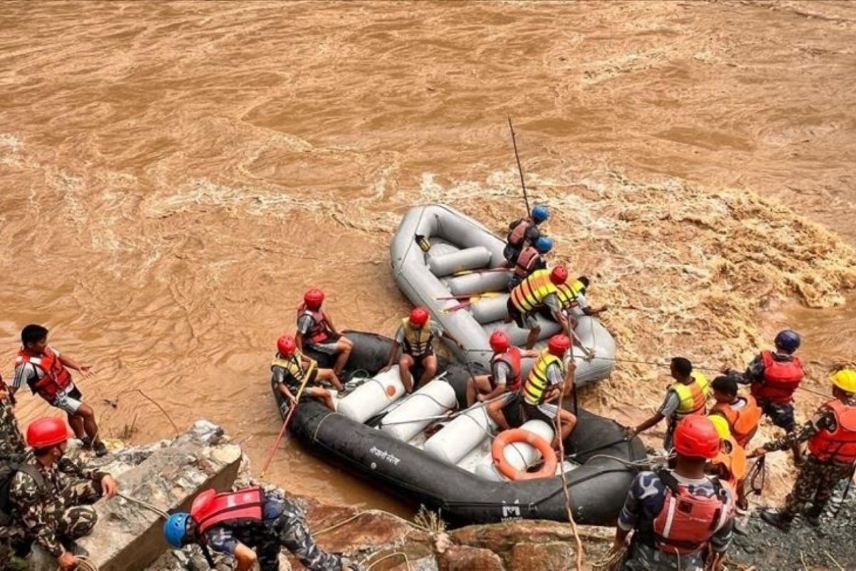 Foto: Banjir dan Longsor Nepal: 148 Meninggal, 58 Hilang | Pifa Net