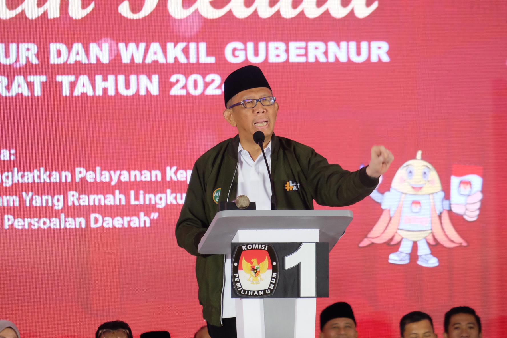 Foto: Midji Sindir Pemimpin Tak Paham Aturan Tata Kelola di Debat Pilgub Kalbar | Pifa Net
