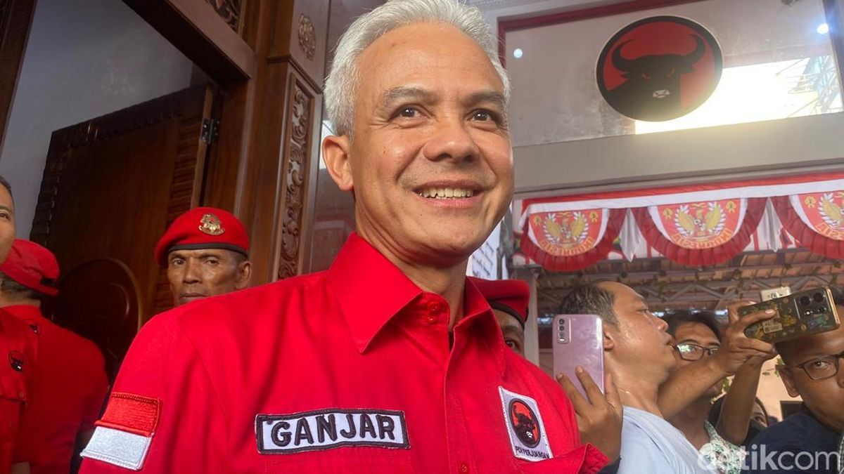 Ketua DPP PDIP, Ganjar Pranowo, saat tanggapi kabar kepala daerah dipilih DPRD. (detikcom)
