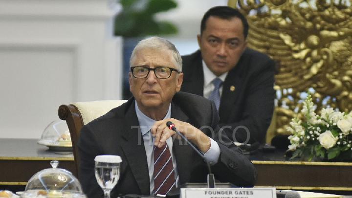 Foto: Indonesia Jadi Lokasi Uji Coba Vaksin TBC Bill Gates, Prabowo: Upaya Tekan Kematian Akibat TBC | Pifa Net