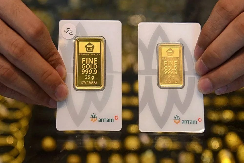Foto: Ambruk! Harga Emas Antam Logam Mulia Turun Drastis Rp 27.000, Peluang atau Ancaman? | Pifa Net