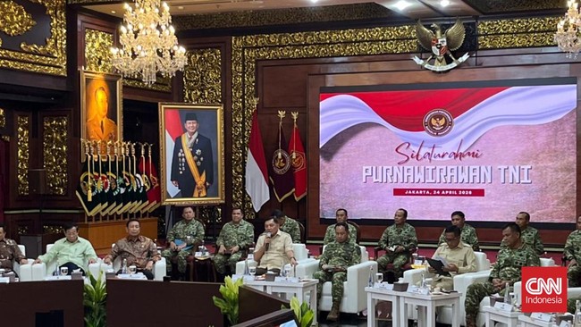 Foto:   Kemhan Ungkap Isi Pertemuan Menhan dan Purnawirawan TNI, Bahas Strategi hingga Batalyon Baru | Pifa Net