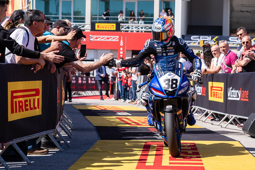 Arai Agaska Ikut Yamaha BLU CRU Master Camp di Spanyol