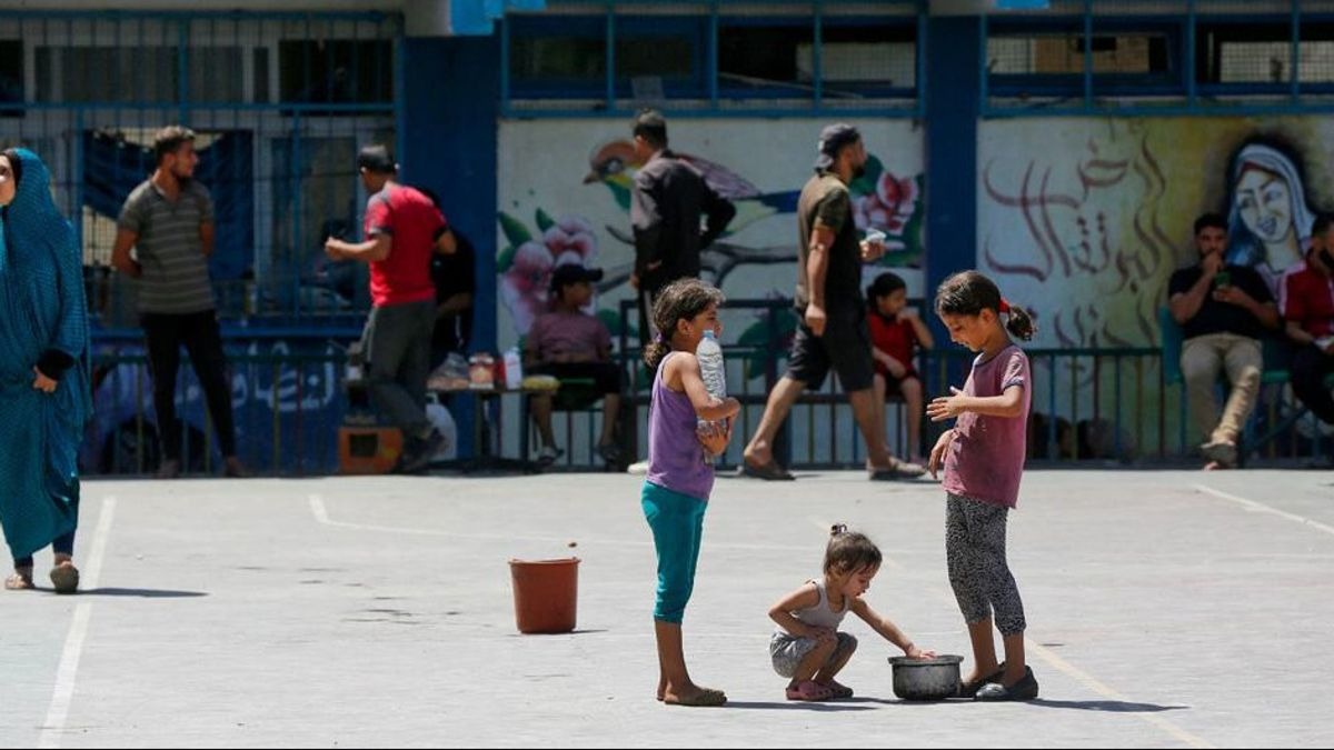 Foto: Perang Israel Lumpuhkan Pendidikan di Gaza, 85 Persen Sekolah Tak Beroperasi | Pifa Net