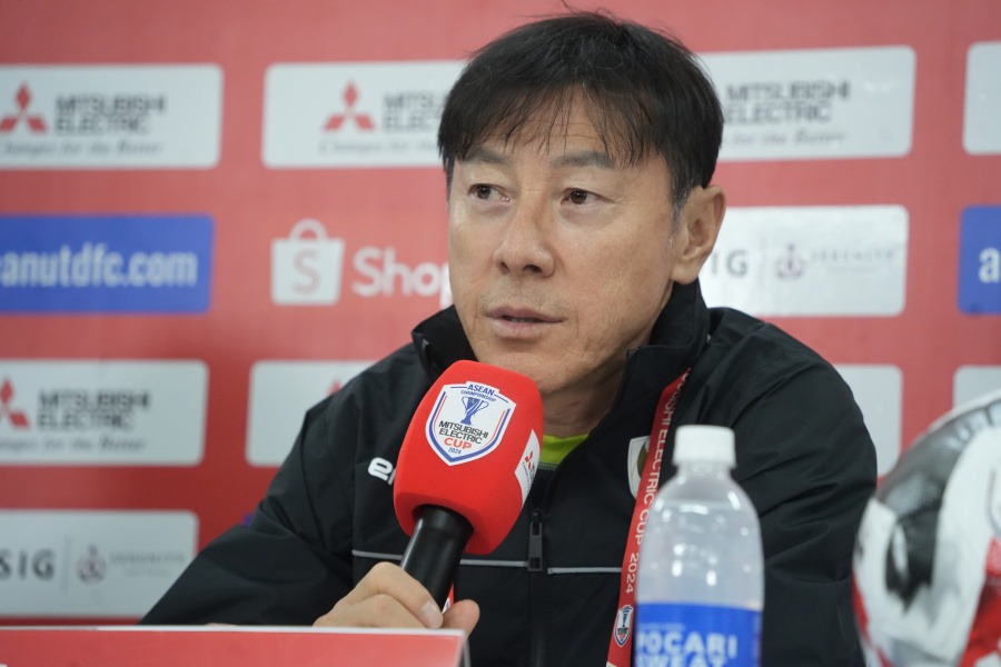 Foto: Shin Tae-yong Serukan Dukungan Penuh Garuda Fans Jelang Laga Melawan Laos | Pifa Net