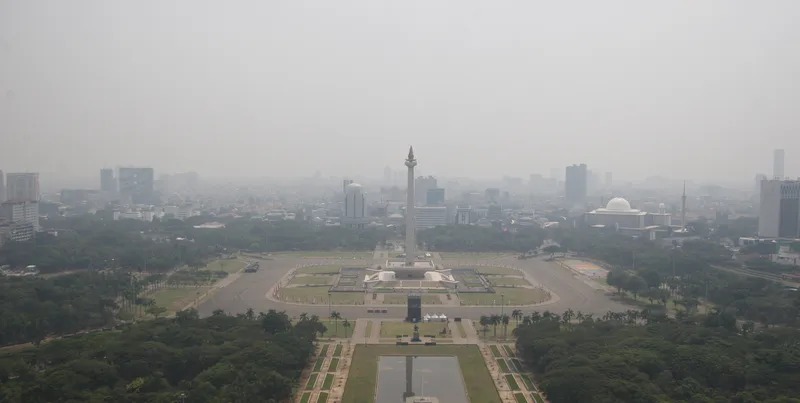 Foto: Kualitas Udara Jakarta Masuk 10 Besar Terburuk Sedunia | Pifa Net