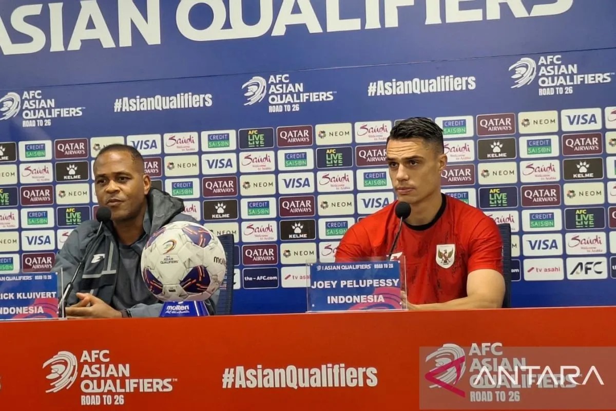 Foto:   Kluivert Tegaskan Timnas Indonesia Tetap Serius Hadapi Jepang | Pifa Net
