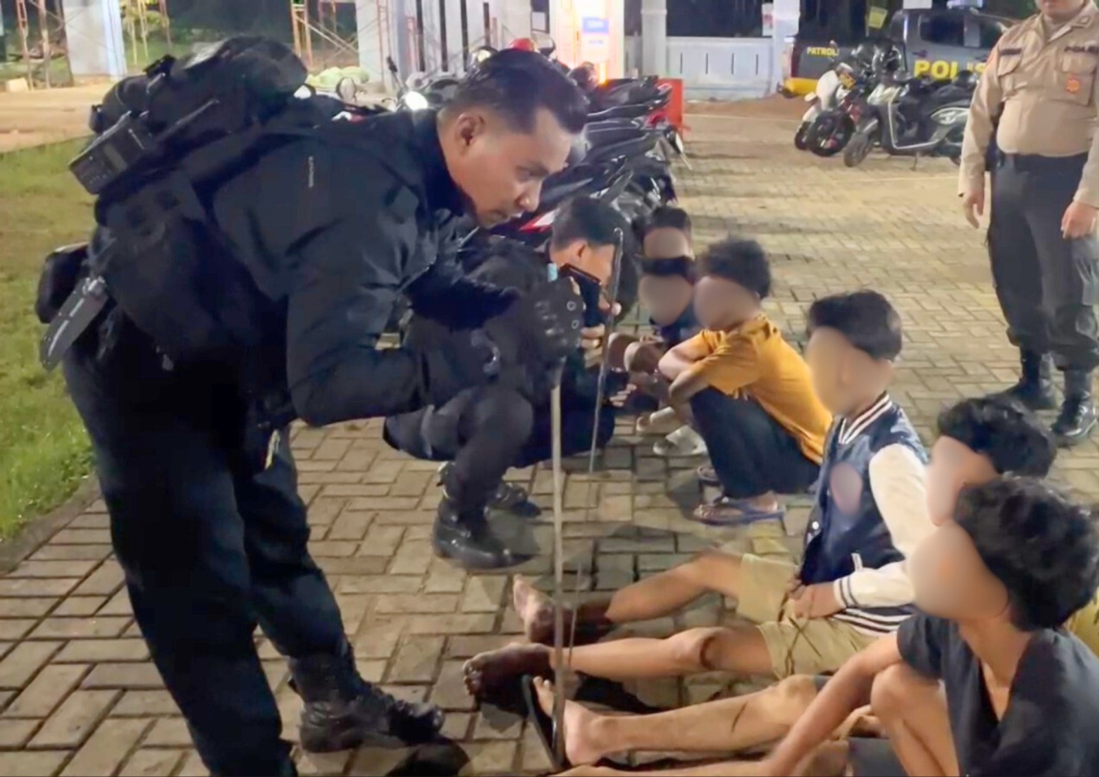 Foto: Polisi Amankan Tujuh Pelajar Diduga Hendak Tawuran di Desa Kapur | Pifa Net