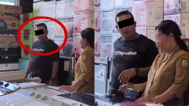 Foto: Heboh Oknum Polisi Ancam Tembak Karyawan Toko di Tebing Tinggi | Pifa Net
