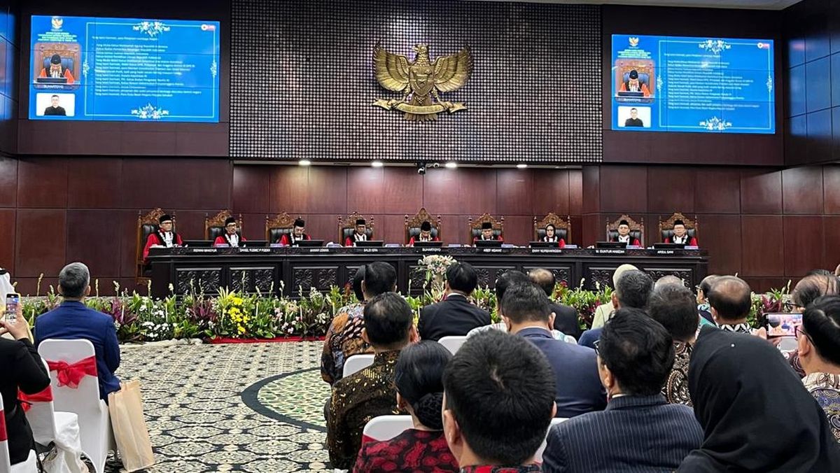 Foto: MK Bakal Gelar Sidang Sengketa Pilkada Serentak Mulai 8 Januari | Pifa Net