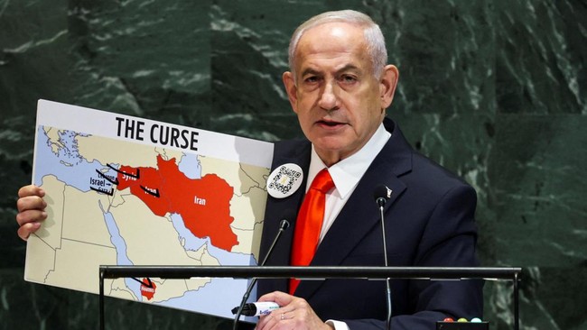 Foto: Netanyahu Klaim Israel Sudah Kuasai 60 Persen Wilayah Gaza | Pifa Net