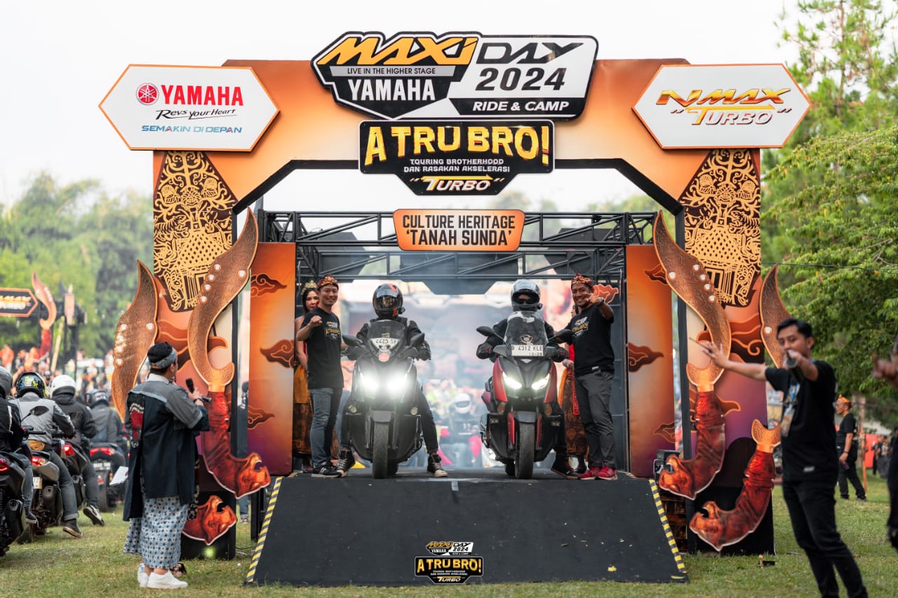  Kemeriahan MAXi Yamaha Day 2024 di kota Bandung, Jawa Barat, pada 21-22 September lalu.  (Dok. Yamaha)